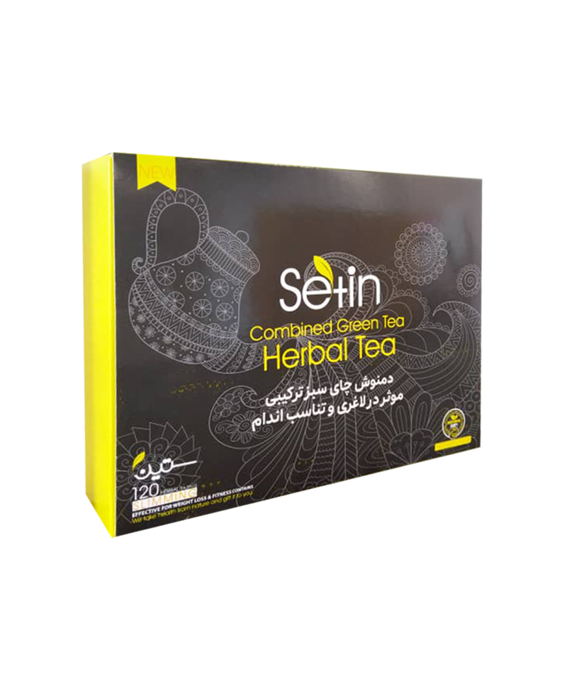 دمنوش چای سبز ترکیبی ستین